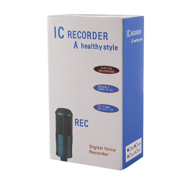 VM113 Tragbarer Audio-Voice-Recorder, 8GB, unterstützt Musikwiedergabe / LINE-IN & Telefonaufzeichnung