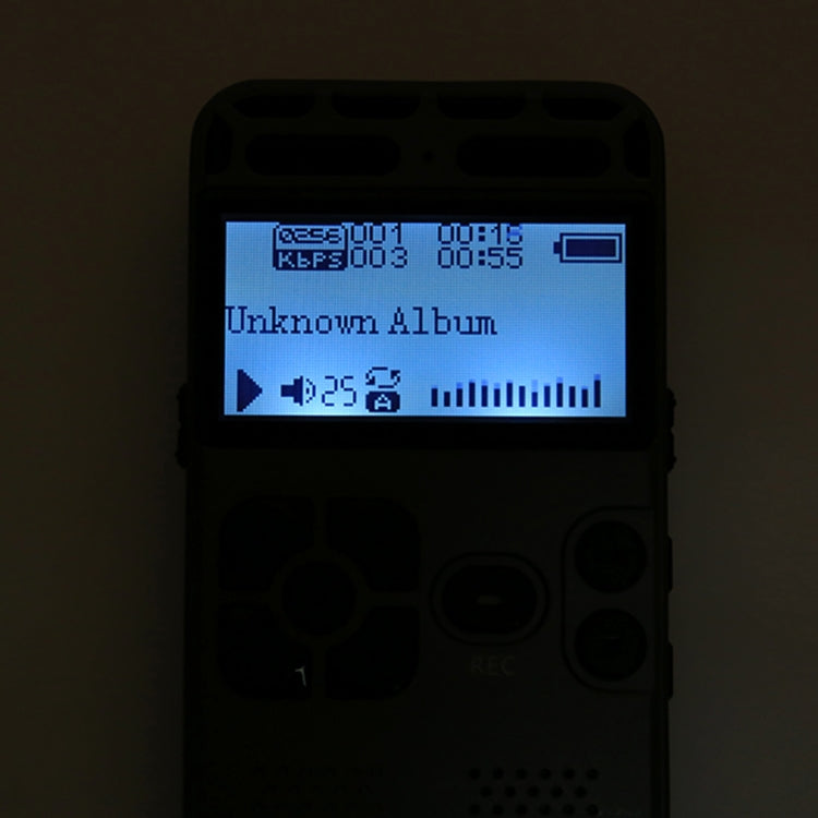 VM181 Tragbarer Audio-Diktierrekorder, 8 GB, unterstützt Musikwiedergabe / TF-Karte / LINE-IN & Telefonaufzeichnung