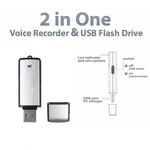 USB Diktiergerät 32GB USB Flash-Laufwerk, 32GB