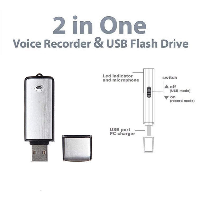 USB Diktiergerät 32GB USB Flash-Laufwerk, 32GB