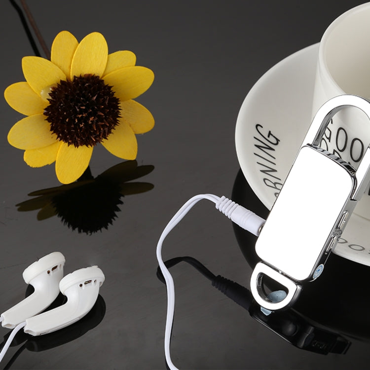VM800 Tragbarer Audio-Diktiergerät Schlüsselanhänger, 8 GB, unterstützt Musikwiedergabe