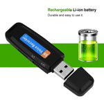 SK001 Wiederaufladbares U-Disk Tragbares USB Diktiergerät, Kein Speicher, Kein Speicher