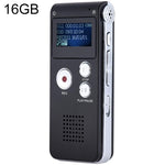 SK012 16GB Intelligenter Geräuschunterdrückungs-HD-Sprachaufnahme-Stift, Schwarz 16GB