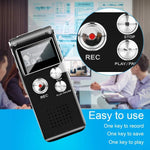 SK012 16GB Intelligenter Geräuschunterdrückungs-HD-Sprachaufnahme-Stift, Schwarz 16GB