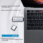 SK858 8GB Wiederaufladbarer Tragbarer U-Disk Meeting-Sprachrekorder, 8GB
