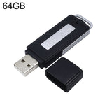 SK868 64GB Wiederaufladbarer Tragbarer U-Disk Sprachrekorder, 64GB