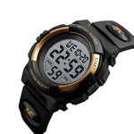 SKMEI 1258 Multifunktionale Outdoor-Sport-Nachtleuchtende wasserdichte Armbanduhr, Größe: S