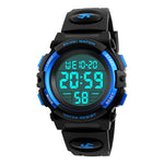SKMEI 1258 Multifunktionale Outdoor-Sport-Nachtleuchtende wasserdichte Armbanduhr, Größe: S