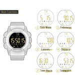 NORTH EDGE AK Bluetooth Multifunktions-Smartwatch mit LED-Hintergrundbeleuchtung, unterstützt Anruferinnerung, intelligente Stoppuhr, Informationserinnerung, AK