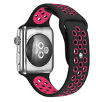 Für Apple Watch Ultra 49mm&Watch Ultra 2 49mm / Series 10 46mm / 9&8&7 45mm / SE 3&SE 2&6&SE&5&4 44mm / 3&2&1 42mm modisches klassisches Silikon-Sportarmband (Grau Gelb), WA1231A, WA1231B, WA1231BG, WA1231BH, WA1231BL, WA1231BM, WA1231BR, WA1231B...