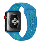 Für Apple Watch Ultra 49mm&Watch Ultra 2 49mm / Series 10 46mm / 9&8&7 45mm / SE 3&SE 2&6&SE&5&4 44mm / 3&2&1 42mm modisches klassisches Silikon-Sportarmband (Grau Gelb), WA1231A, WA1231B, WA1231BG, WA1231BH, WA1231BL, WA1231BM, WA1231BR, WA1231B...