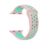 Für Apple Watch Ultra 49mm&Watch Ultra 2 49mm / Series 10 46mm / 9&8&7 45mm / SE 3&SE 2&6&SE&5&4 44mm / 3&2&1 42mm modisches klassisches Silikon-Sportarmband (Grau Gelb), WA1231A, WA1231B, WA1231BG, WA1231BH, WA1231BL, WA1231BM, WA1231BR, WA1231B...