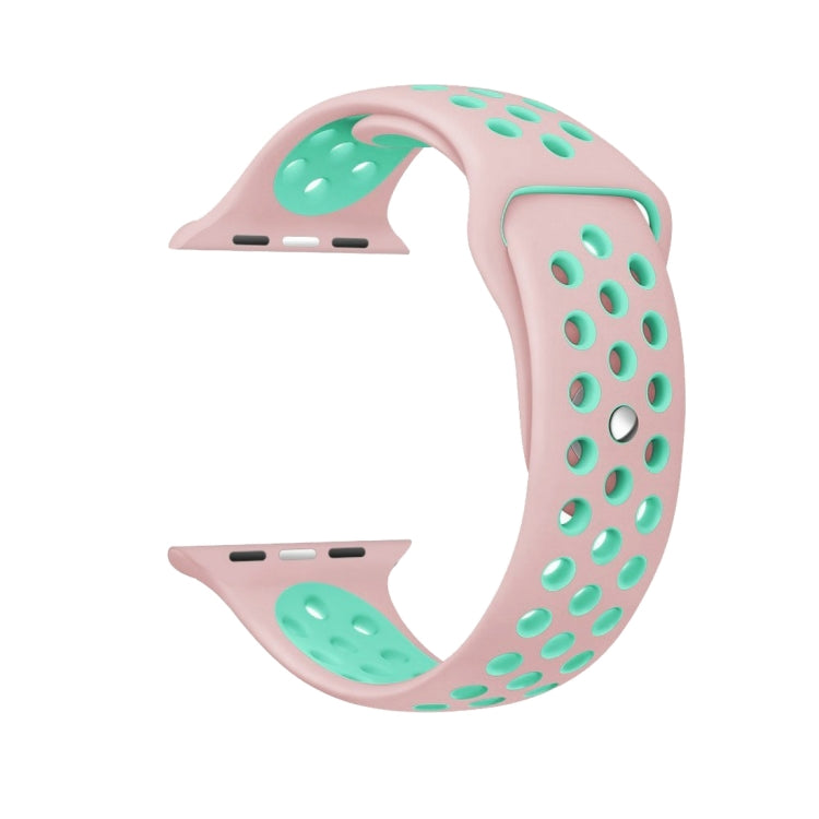 Für Apple Watch Ultra 49mm&Watch Ultra 2 49mm / Series 10 46mm / 9&8&7 45mm / SE 3&SE 2&6&SE&5&4 44mm / 3&2&1 42mm modisches klassisches Silikon-Sportarmband (Grau Gelb), WA1231A, WA1231B, WA1231BG, WA1231BH, WA1231BL, WA1231BM, WA1231BR, WA1231B...
