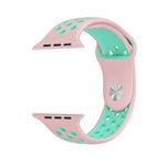 Für Apple Watch Ultra 49mm&Watch Ultra 2 49mm / Series 10 46mm / 9&8&7 45mm / SE 3&SE 2&6&SE&5&4 44mm / 3&2&1 42mm modisches klassisches Silikon-Sportarmband (Grau Gelb), WA1231A, WA1231B, WA1231BG, WA1231BH, WA1231BL, WA1231BM, WA1231BR, WA1231B...