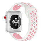 Für Apple Watch Ultra 49mm&Watch Ultra 2 49mm / Series 10 46mm / 9&8&7 45mm / SE 3&SE 2&6&SE&5&4 44mm / 3&2&1 42mm modisches klassisches Silikon-Sportarmband (Grau Gelb), WA1231A, WA1231B, WA1231BG, WA1231BH, WA1231BL, WA1231BM, WA1231BR, WA1231B...
