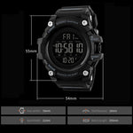 SKMEI 1384 Multifunktionale Herren Outdoor Mode Nachleuchtende Wasserdichte LED Digitaluhr