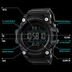 SKMEI 1384 Multifunktionale Herren Outdoor Mode Nachleuchtende Wasserdichte LED Digitaluhr