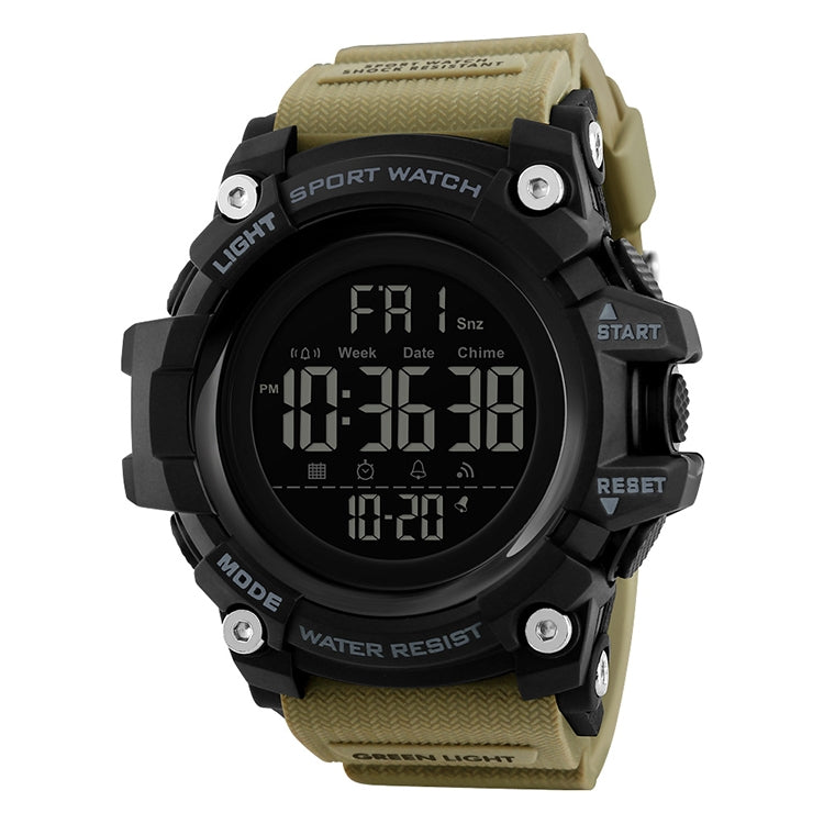 SKMEI 1384 Multifunktionale Herren Outdoor Mode Nachleuchtende Wasserdichte LED Digitaluhr