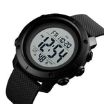 SKMEI 1426 Multifunktionale Outdoor-Mode, nachtleuchtend, wasserdicht, weißes Uhrwerk, Gummiring, Digitaluhr, weißes Uhrwerk, Gummiring, 1426 weißes Uhrwerk, Gummiring