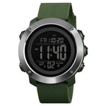 SKMEI 1416 Multifunktionale Outdoor Fashion Nachtleuchtende Wasserdichte Digitaluhr mit Stahlring, Stahlring, 1416 Stahlring