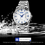 SKMEI 9069 Multifunktionale Outdoor-Mode Business Wasserdichte Quarzuhr mit goldenem Gehäuse