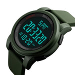 SKMEI 1257 Herren Modische Outdoor 50m Wasserdichte Digitale Sport Armbanduhr