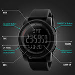 SKMEI 1257 Herren Modische Outdoor 50m Wasserdichte Digitale Sport Armbanduhr