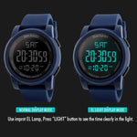 SKMEI 1257 Herren Modische Outdoor 50m Wasserdichte Digitale Sport Armbanduhr