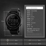 SKMEI 1257 Herren Modische Outdoor 50m Wasserdichte Digitale Sport Armbanduhr