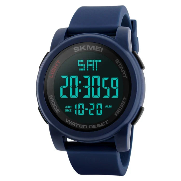 SKMEI 1257 Herren Modische Outdoor 50m Wasserdichte Digitale Sport Armbanduhr