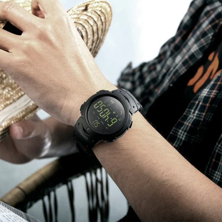 SKMEI 1301 Multifunktions 50m Wasserdichte Sport-Bluetooth Smartwatch, Kompatibel mit Android & iOS System