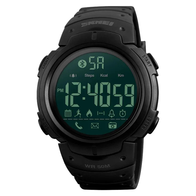 SKMEI 1301 Multifunktions 50m Wasserdichte Sport-Bluetooth Smartwatch, Kompatibel mit Android & iOS System