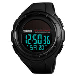 SKMEI 1405 Modische Solar Outdoor-Sportuhr Multifunktionale 50m Wasserdichte Herren Digitaluhr