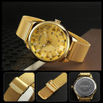 SKMEI 9166 Mode Herren Business Uhr 30m Wasserdichte Metall Quarz Armbanduhr
