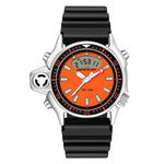 SANDA 3008 Multifunktionale Herren Outdoor-Sport Nachtleuchtende 50m Wasserdichte Digitale Armbanduhr