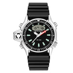 SANDA 3008 Multifunktionale Herren Outdoor-Sport Nachtleuchtende 50m Wasserdichte Digitale Armbanduhr