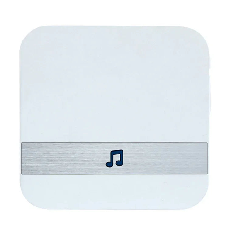 B10 52 Chimes 110dB Doorbell Receiver Low Power Consumption Home Door Tools, EU Plug, AC 90-260V, B10 White EU Plug