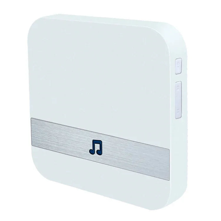 B10 52 Melodien 110dB Türklingelempfänger mit niedrigem Stromverbrauch, Heimwerkzeug, EU-Stecker, AC 90-260V, B10 Weiß EU-Stecker