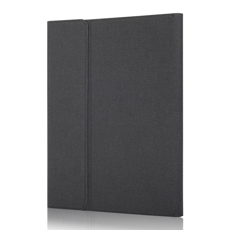 RK102C Abnehmbare magnetische Kunststoff-Bluetooth-Tastatur mit Touchpad + Seidenmuster TPU-Tablet-Hülle für iPad 10,2, mit Stifthalter & Ständer, RK102C