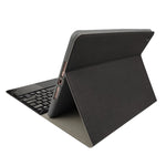 RK102C Abnehmbare magnetische Kunststoff-Bluetooth-Tastatur mit Touchpad + Seidenmuster TPU-Tablet-Hülle für iPad 10,2, mit Stifthalter & Ständer, RK102C