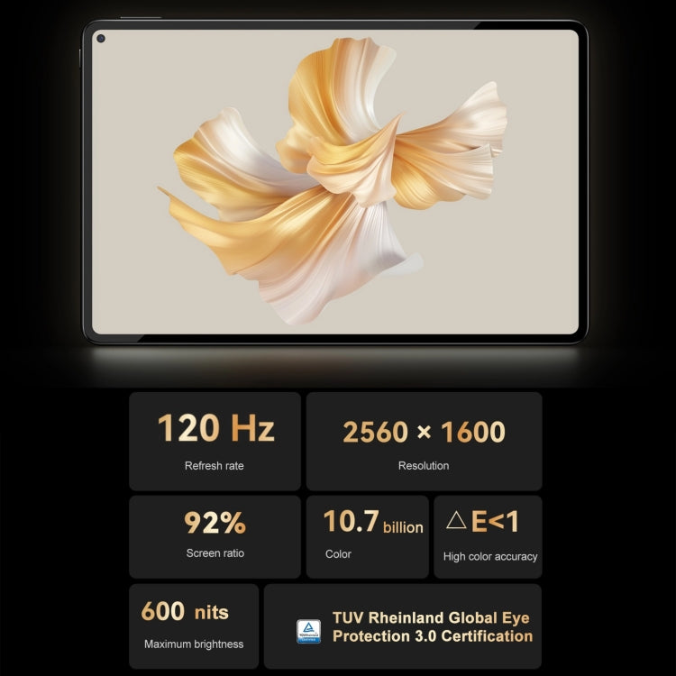 HarmonyOS 3 Qualcomm Snapdragon 888 Octa Core, unterstützt Dual WiFi / BT / GPS, Google Play wird nicht unterstützt, GOT-AL09 8GB+256GB