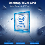Windows 10 Home Intel Core i3-5005U 2.0GHz, unterstützt WiFi & Bluetooth & TF-Karte & HDMI, X15 8GB+256GB