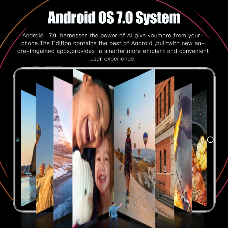 Android 7.0 MT6592 Octa-Core, Dual-SIM-Unterstützung, WiFi, BT, GPS, 2GB+16GB