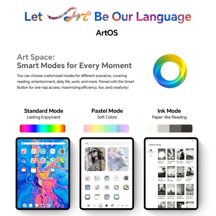 Teclast ArtPad Pro Tablet PC, 8GB+256GB, 12,7 Zoll Android 15 MTK Helio G99 Octa-Core, 4G Dual-SIM, ArtPad Pro