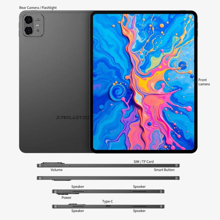 Teclast ArtPad Pro Tablet PC, 8GB+256GB, 12,7 Zoll Android 15 MTK Helio G99 Octa-Core, 4G Dual-SIM, ArtPad Pro