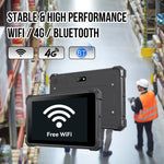 IP68 wasserdicht, stoßfest, staubdicht, Android 10.0 MT6771 Octa-Core, unterstützt GPS/WLAN/Bluetooth/NFC, UK-Stecker, 8 Zoll 4 GB + 64 GB