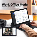 Windows 10, Intel Celeron J3455 Quad-Core, TF-Karten- & HDMI- & Bluetooth- & Dual-WiFi-Unterstützung, mit Tastatur, N4000 4-Core 8GB+128GB mit Tastatur