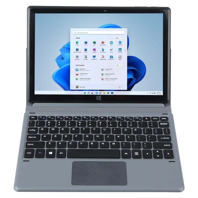 Windows 10, Intel Celeron J3455 Quad-Core, TF-Karten- & HDMI- & Bluetooth- & Dual-WiFi-Unterstützung, mit Tastatur, N4000 4-Core 8GB+128GB mit Tastatur