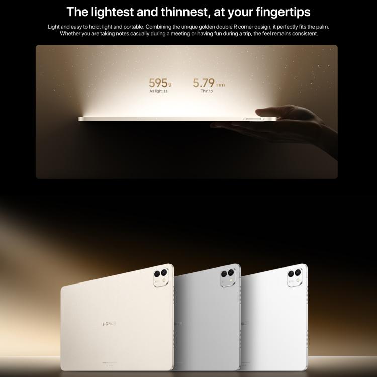 Honor MagicPad3 Pro 13,3 Zoll WiFi Tablet PC, 12 GB + 512 GB MagicOS 10.0 Qualcomm Snapdragon 8 Lite Gen5 Octa Core, 12 GB + 512 GB