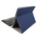 RK109C Abnehmbare magnetische Kunststoff-Bluetooth-Tastatur mit Touchpad + Seidenmuster TPU-Tablet-Hülle für iPad Air 2020, mit Stifthalter & Ständer, RK109C